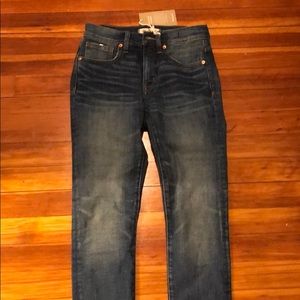 Madewell 9” High-Rise Skinny Crop Jeans size 24